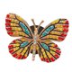 thumbnail image 4 of Clip de mariposa brillante para coche para mujer, decoración interior del coche, ambientador para coche Rojo, 4 of 9