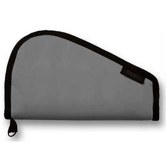 Bulldog Pistol Rug, Medium, Nylon, Gray/Black, Water-Resistant Gun Case
