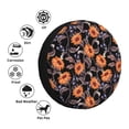 thumbnail image 4 of Fuzoiu Sunflowers Print Universal Spare Tire Cover with Buckle Strap, Waterproof Wheel Covers for Jeep, Trailer, RV, Truck and All Car-16 inch, 4 of 6
