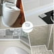 thumbnail image 4 of Kearding Tira de sellado para inodoro de baño, pegatina impermeable, fregadero de cocina, bañera, pared, decoración recortable para el hogar, cartulina, 4 of 6