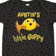 thumbnail image 4 of Inktastic Auntie's Little Guppy Cute Yellow Fish Boys or Girls Baby Bodysuit, 4 of 5