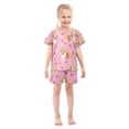 thumbnail image 3 of Corgi Love Heart Pattern Summer Pajama Set Soft Cotton Short Sleeve Sleepwear 2PCS Pajama Sets Breathable Lounge Set Size 14Y, 3 of 7