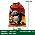 thumbnail image 3 of Kung Fu Panda Bolsa de regalo con cierre de cinta navideño para decoración de Navidad, 20 cm × 31 cm., 3 of 6