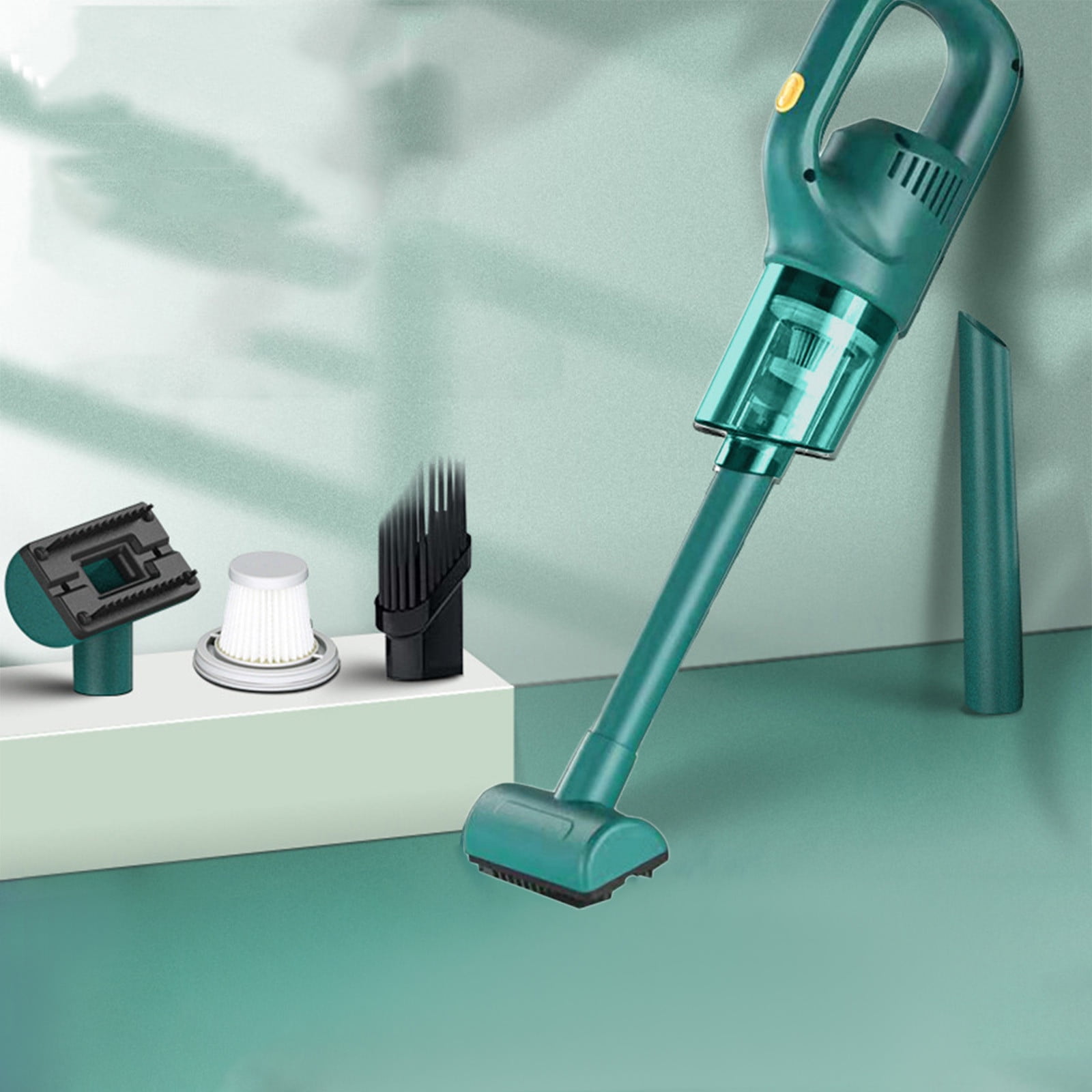 Small Cordless Home Vacuum Cleaner, Strong Suction 6000-7000Pa, for Car & Home, Lightweight, Multi-stage Filtration, Rechargeable Battery