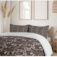 thumbnail image 6 of Ambesonne Ethnic Duvet Cover Set, Traditional Folk Retro, 2-Calking, Black Cream, 6 of 7