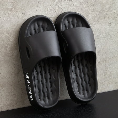 

Home slippers men‘s 2024 Summer new EVA slippers couple thick bottom slip-on indoor sandals slippers