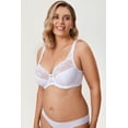 thumbnail image 2 of DELIMIRA Women's Plus Size Full Coverage Underwire Unlined Minimizer Lace Bra, 2 of 5