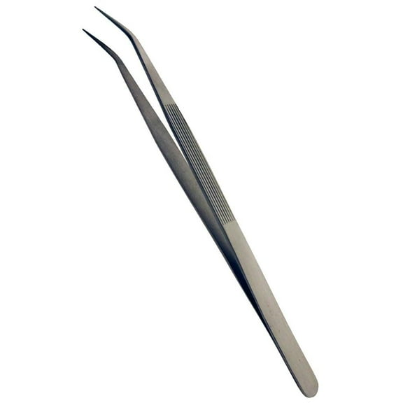 6.25 Inch Fine Point Curved Tip Tweezers - S1-08548-86