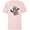 Soft Pink, variant on Disney Mickey and Friends Goofy Happy Face - Short Sleeve T-Shirt for Kids - Customized-White