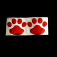 thumbnail image 1 of Calcomanías para coche con huellas de perro, 2 piezas, universales, de PVC, para huellas de pata de perro, calcomanías para coche con características de vanguardia, 1 of 1