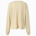 thumbnail image 6 of Kaprioy Sweatshirt for women Side Split Fall Fashion 2026 Long Sleeve Shirts Trending Women Casual Crew Neck Sweatshirt Knit Loose Soft Long Sleeve Pullover Sweatshirts, 6 of 6