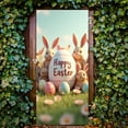 thumbnail image 2 of Binwennn Rendez Pâques Plus Excitant Rideaux de Porte à Imprimé Animal une de Vie à Votre Maison et Créez une Ambiance de Fête Chaleureuse et Joyeuse! Drapeaux de Fête sur une Corde Drapeau de Fête Extérieur Serpentins Fête, 2 of 4