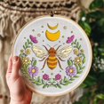 thumbnail image 5 of 4 Sheets 12Pcs Moth Water Soluble Embroidery Patterns 11.7x8.3Inch Star Moon Flower Moth Combo Stick and Stitch Embroidery Paper Stabilizer for Hand Sewing Lover Beginners, 5 of 8