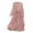 Pink, variant on Womens Fall Dresses Long Sleeve Button down Maxi Long Dress Trendy Loose Solid Color Dresses with Belt