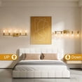 thumbnail image 4 of Deyidn 5-Light Gold Dimmable Vanity Light with Clear Glass Shades, 4 of 11