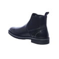 thumbnail image 4 of Botines Lisos Con Elástico En Costado Piel Color Negro Para Hombre Casuales 055C1K negro 29 Incógnita 055C1K, 4 of 7