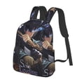 thumbnail image 2 of Solo Leveling Bag Lightweight Backpack Simple Daypack Casual Compact Rucksack Leisure Travel Backpack, 2 of 9