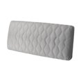 thumbnail image 2 of Funda protectora para cabecera de cama, transpirable, de 70,87 pulgadas de largo, funda protectora extraíble, elástica, para suministros Gris claro, 2 of 9