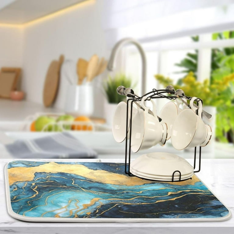 Marble dish drying mat cheap