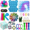 thumbnail image 1 of ITFABS Decompression Toy Set with Bubble Pop, Infinite Cube Accessory, 1 of 4