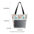 thumbnail image 5 of Kdxio Cute Tableware Women Reusable Grocery Bags Foldable Ripstop,Reusable Shopping Bags for Shopping,Gym,Gift, 5 of 8