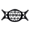 thumbnail image 1 of Support de Masque en Silicone Cadre Intérieur pour Masque en Tissu Plus d'Espace Réutilisable Noir, 1 of 7