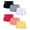 Black/Grey/Fuchsia/Blush/White/Yellow, variant on Real Love Girls Active Shorts French Terry Athletic Gym Dolphin Shorts 6 Pack