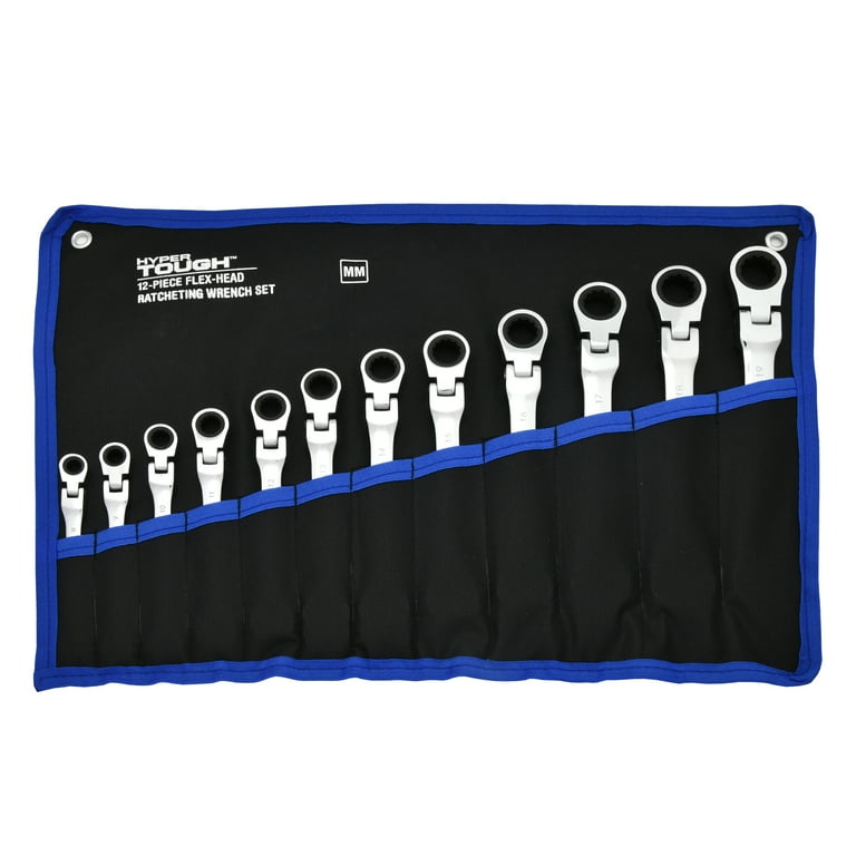 S.L.A.C.K. MY SPACE 12インチ slack 5lack Hyper Tough 12-Piece Metric Flex Head Ratcheting Wrench Set