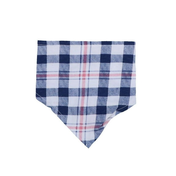 Family Pajamas Pet Bandana Matching Blue Plaid Dog Cat S/M New