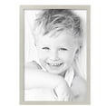 thumbnail image 2 of ArtToFrames 18" x 26" Slanted Lip White Picture Frame, 18x26 inch White Wood Poster Frame (WOM-4825),  Pack, 2 of 7