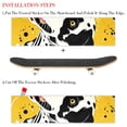 thumbnail image 2 of Spotted Dog Skateboard Grip Tape Set of 2 | Emery Surface PVC Backing | 8.8x32.6in/22.4x83cm | Two Pack Skateboard Stickers, 2 of 5