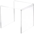 thumbnail image 1 of Plymor Clear Acrylic Square Display Riser, 6" H x 6" W x 6" D (1/8" Thick) (12 Pack), 1 of 3