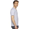 thumbnail image 2 of Fine Jersey V-Neck Tee, XXS, Ash Grey, 2 of 3