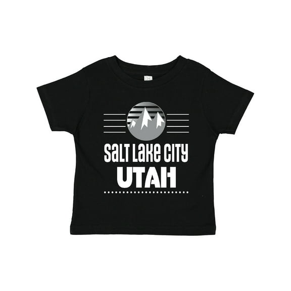 Inktastic Salt Lake City Utah Mountains Boys or Girls Toddler T-Shirt