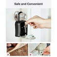 thumbnail image 2 of Puroma Key Lock Box, Portable Combination Lockbox Wall-Mounted Key Storage Box for House Keys, Resettable Code Safe Security Lock Box for Home, Office, Apa, 2 of 7