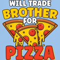 thumbnail image 3 of CafePress - Will Trade Brother For Pizza Lover Funny S T Shirt - Men's Classic Graphic T-Shirt, 3 of 4