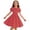 F84-Red, variant on FYDUU Kids 1950S Dresses For Girls Summer Dress Vintage 50S Polka Dot Dress Short Sleeve Square Neck Sundress Casual Party Swing Dress 4-5 Years