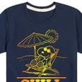 thumbnail image 3 of Peanuts - Chill Snoopy - Toddler And Youth Short Sleeve Graphic T-Shirt, 3 of 6