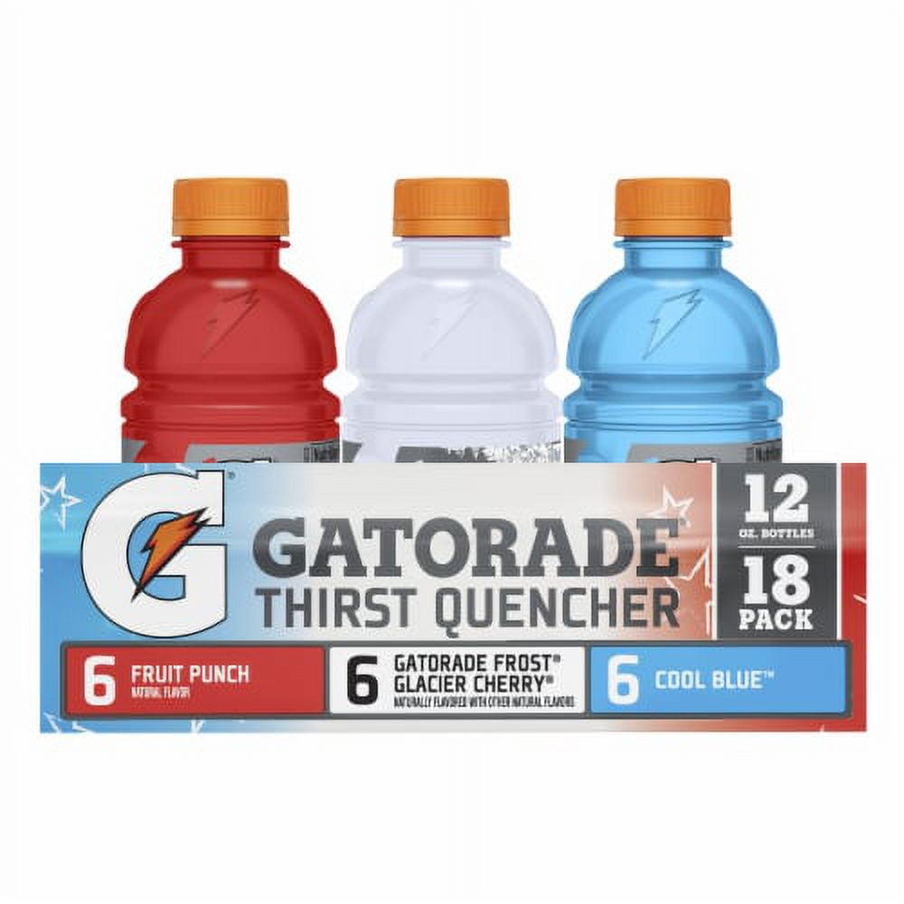 2X - Gatorade Red White Blue Sports Drink Mini Variety Pack Bottles