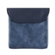 thumbnail image 1 of Bolsa de viaje de cuero sintético para joyas, bolsa de cuero para joyas, bolsa de regalo para Navidad, bodas, 13 x 13 cm, azul, 1 of 5