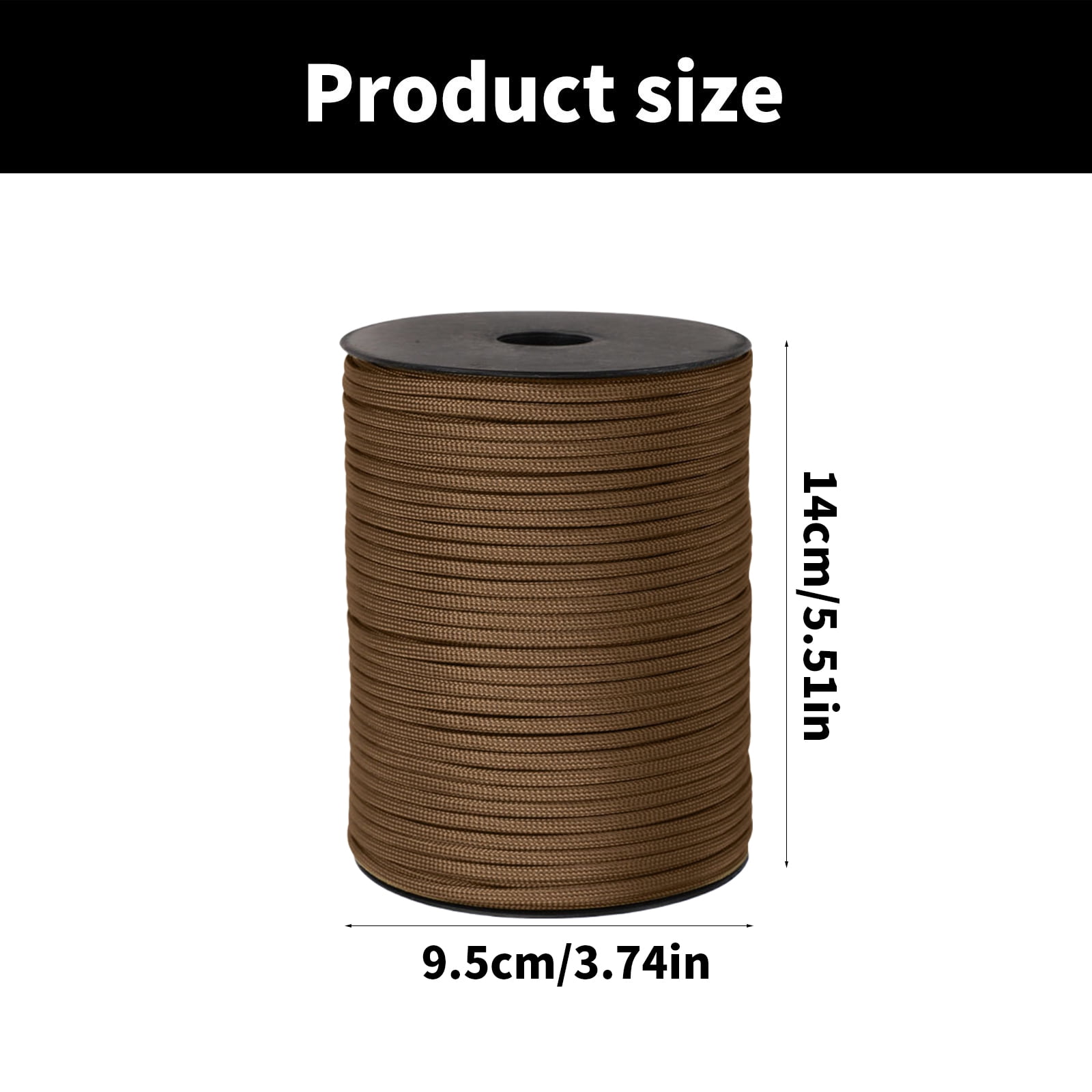 Survival Parachuted Cord Lanyard Outdoor Camping Rope Multifunction Rope for Tents Rock Climbing