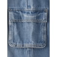 thumbnail image 4 of The Children's Place Girls Baggy Cargo Jeans, Sizes 4-16, 4 of 5