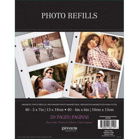 Pinnacle Magnetic Photo Album Refill Pages