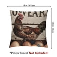 thumbnail image 4 of with and Words Throw Pillow Case Set of2 Pillowslip (Farm ), 4 of 7