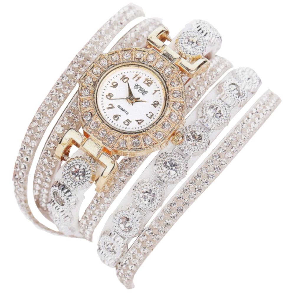 White Wrap Watch 