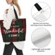 thumbnail image 3 of Disketp Wonderful Time Christmas Bolsa Tote Estampada para Mujer, Bolso de Hombro y de Mano para Compras y Viajes, 3 of 8