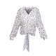 thumbnail image 1 of 148-73 Blusa beige multicolor Cklass 148-73, 1 of 2