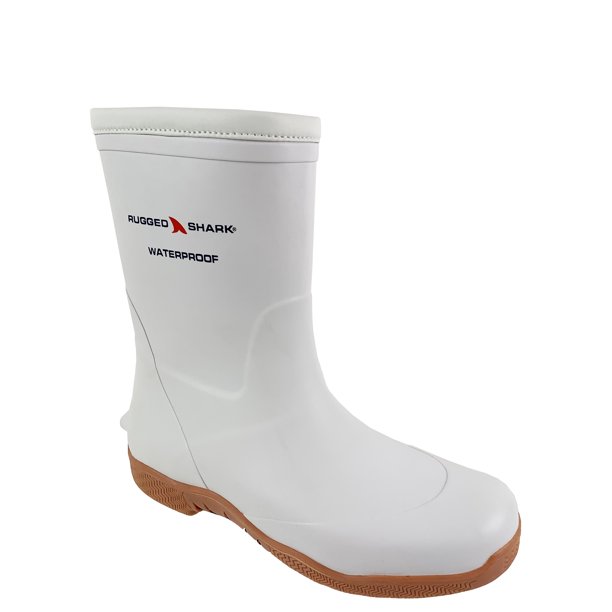 Rugged Shark - RUGGED SHARK Men's Great White Fishing Boots, Waterproof
