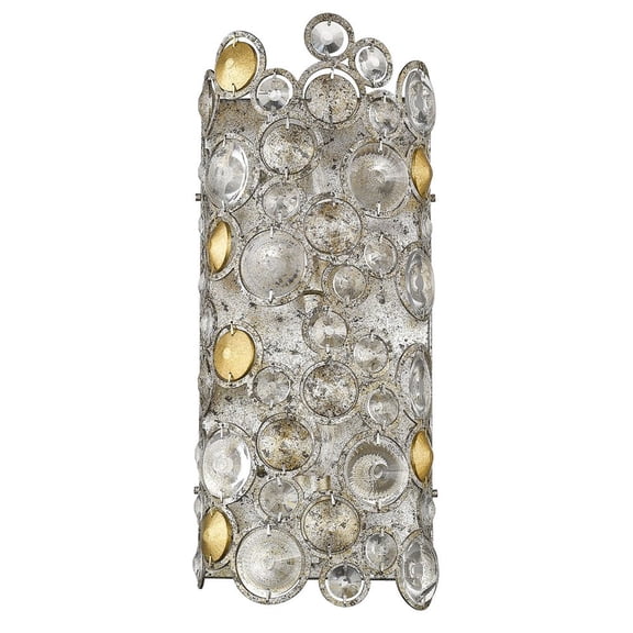 TW40005ASL Acclaim Lighting Vitozzi 2-Light Vanity in Antique Style - 7.5 Inches Wide by 18 Inches High