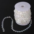thumbnail image 1 of Cortina De Cuentas Guirnalda de 99 pies, cortina de cuentas de cristal acrílico de diamante, decoración de fiesta DIY para boda, 1 of 8